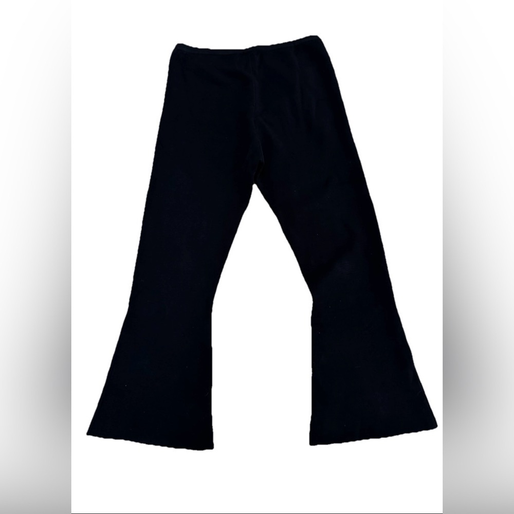 Ronny Kobo Doreen Double Knit Crop Black Pants - Picture 3 of 7